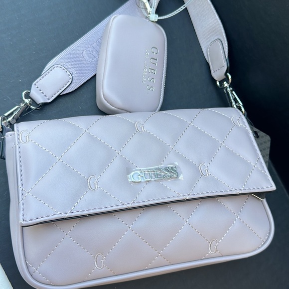New GUESS Markham Crossbody Fold Bag - Picture 7 of 10